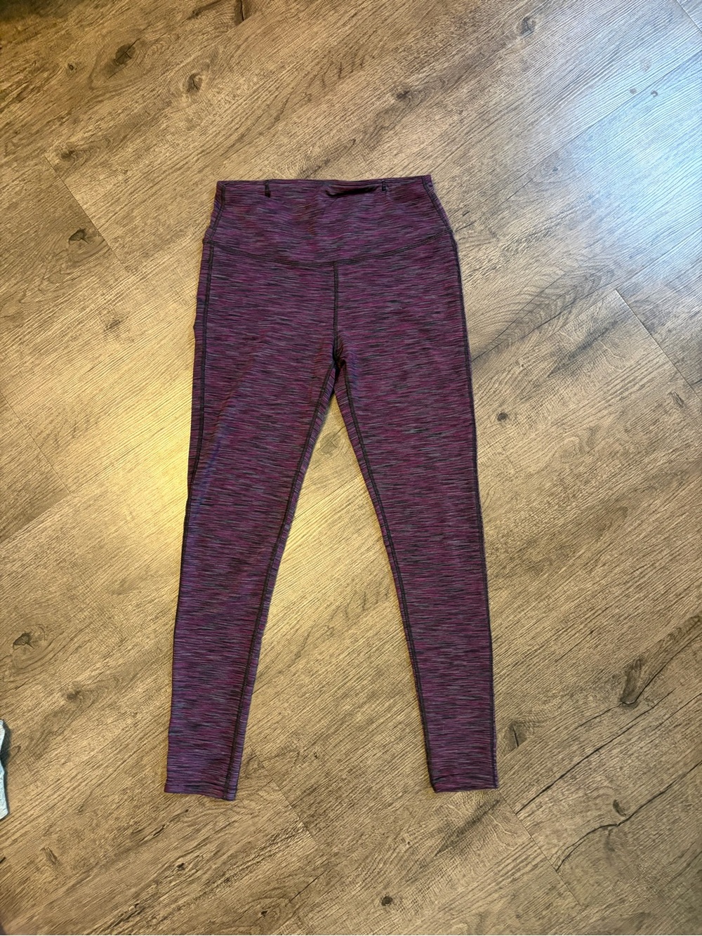 Heathered Plum Active Leggings